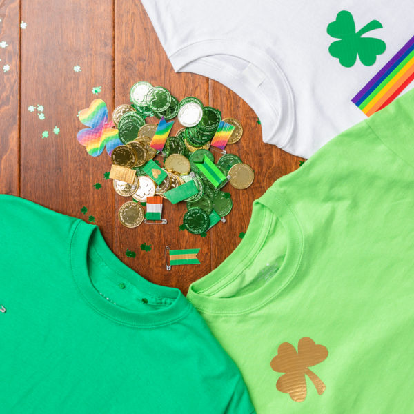 3 DIY St. Patrick's Day T-Shirts with Duck Tape®