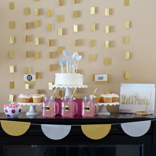 5 Ways to Add Glitter to Your Party with Duck Tape®