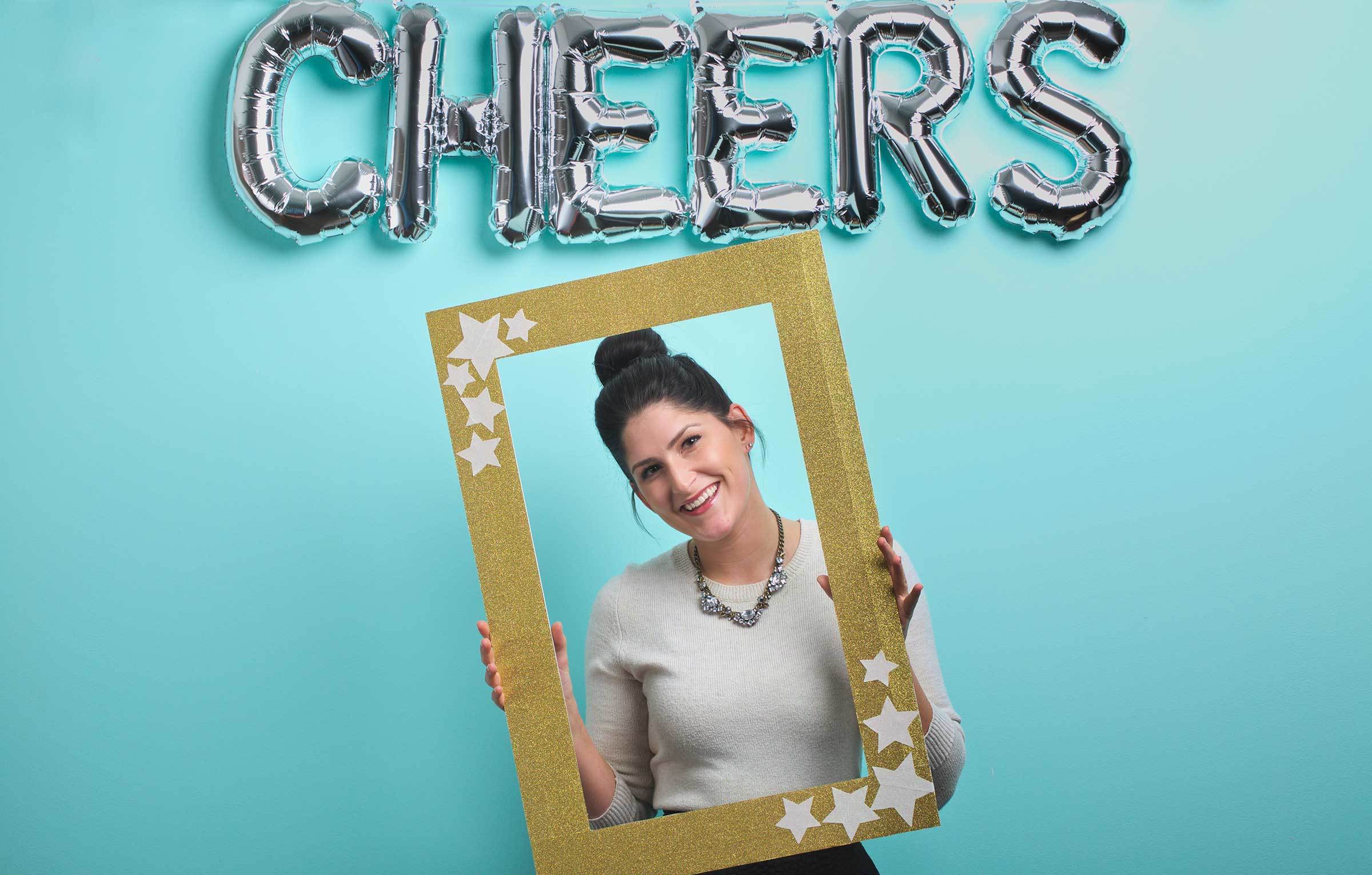 11 Party Decoration Ideas With Crafting Tape Duck Brand Create Your Own Photo Booth Frame By Covering A Foam Core Or Poster Board With Glitter Tape