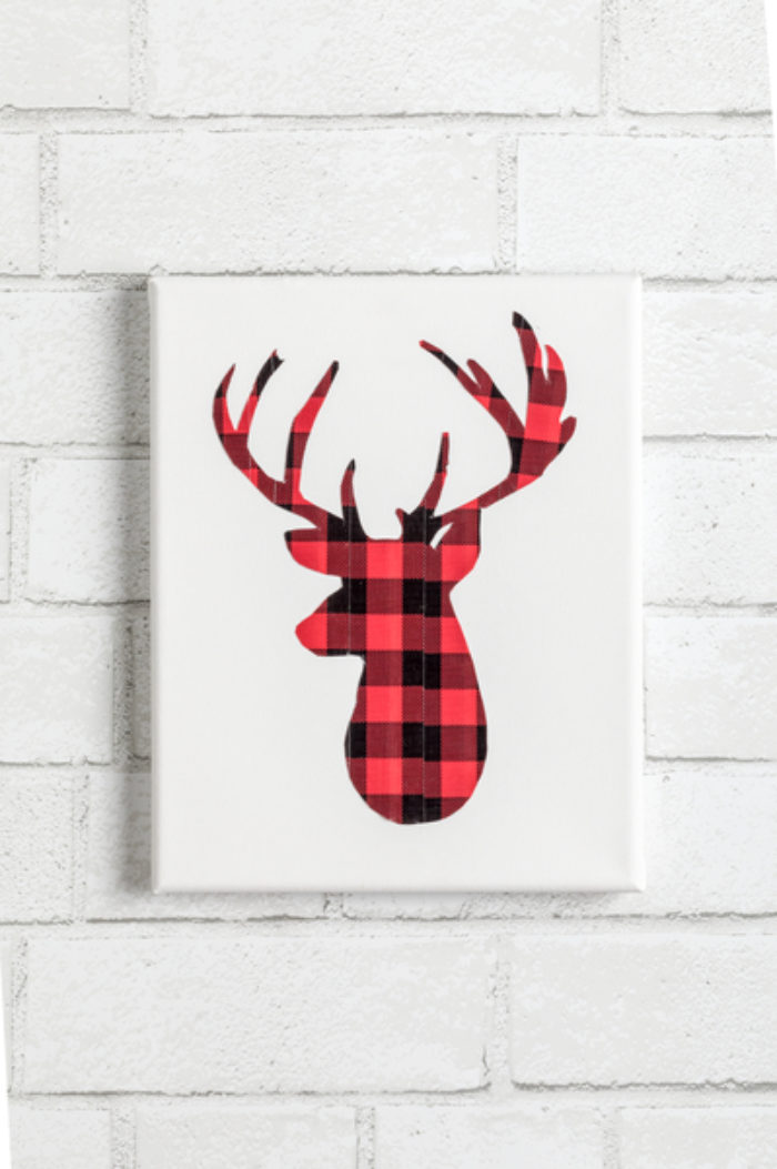 A deer canvas art