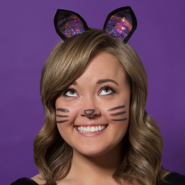 Duck Tape® Cat Ears for Halloween