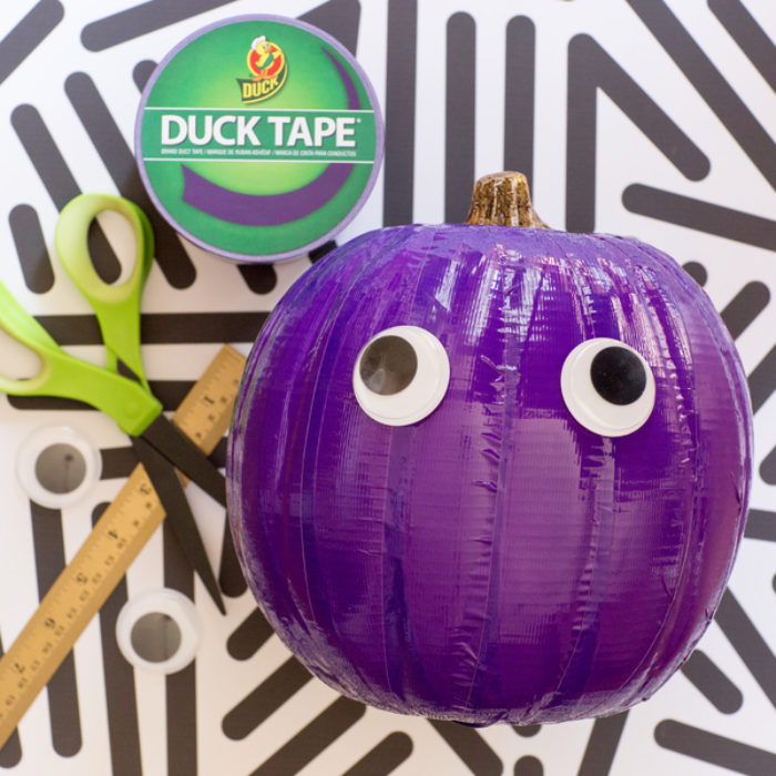 Duct Tape Decorated Pumpkins  Club Chica Circle - where crafty is  contagious