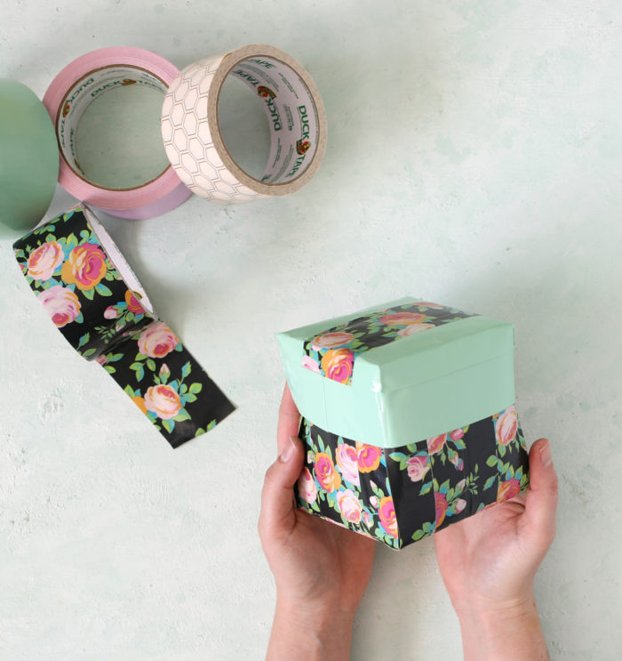 DIY Teacher Gift Box with Duck Tape®