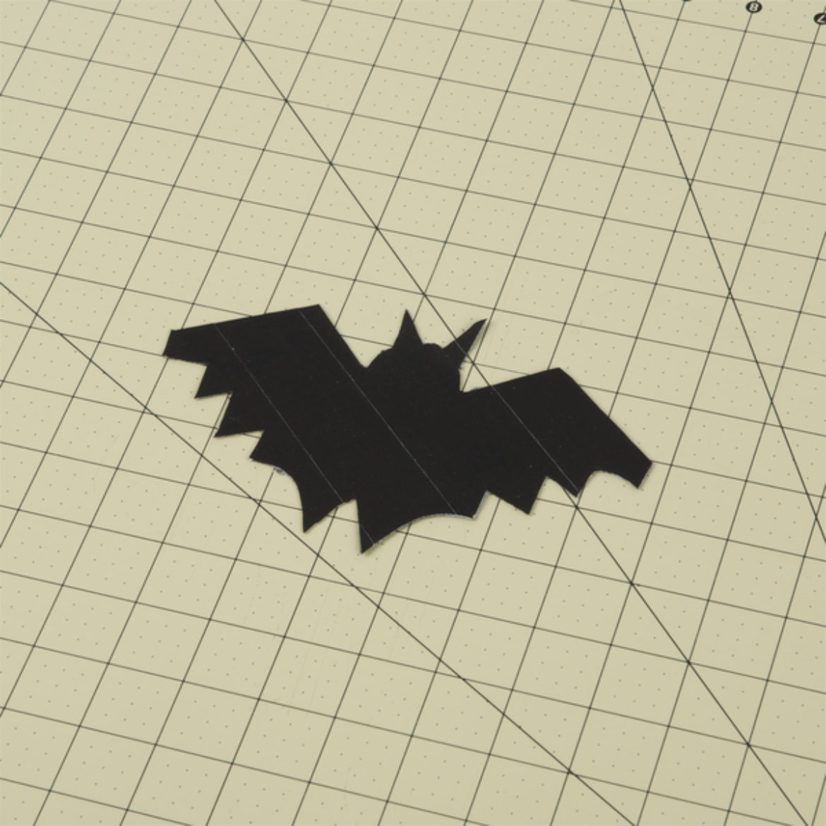 Bat from previous step cut out