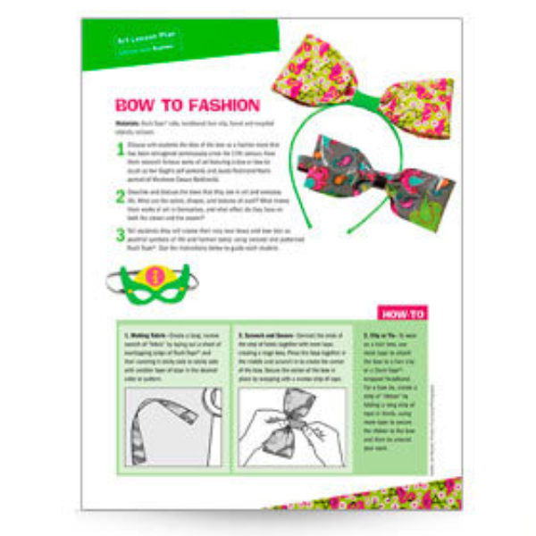 Bow To Fashion Lesson Plan