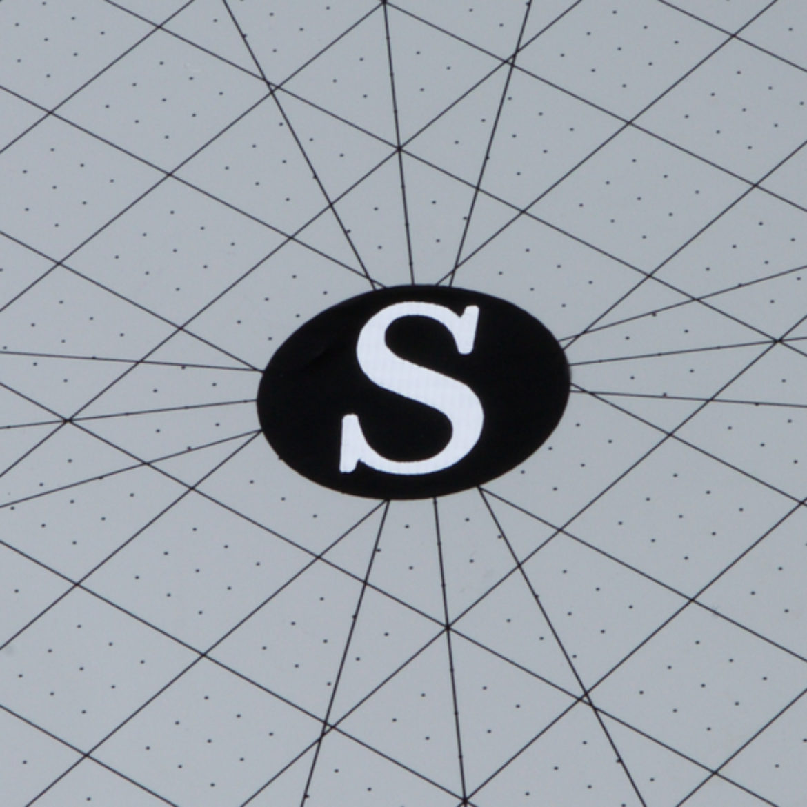 Letter made in the previous step attached to a circle