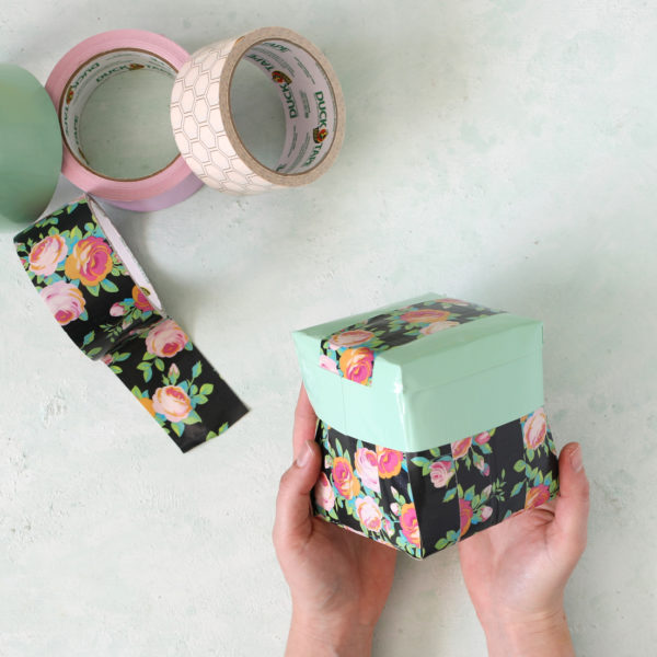 DIY Teacher Gift Box with Duck Tape®