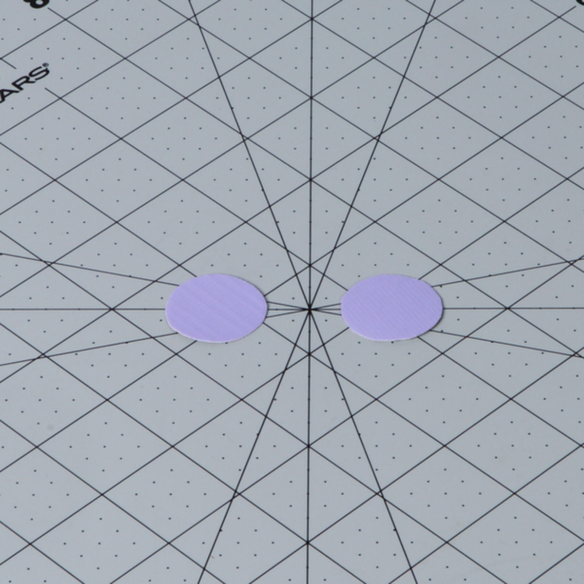 Two small circles of purple Duck Tape to serve as the cheeks of the rabbit