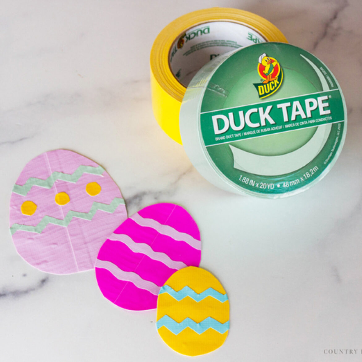 Duck Tape Easter Egg 3