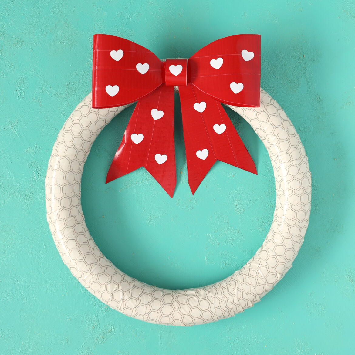 Easy to Make Valentine Washi Tape Wreaths