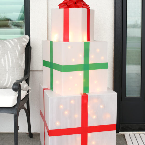 How-To: Giant Light Up Christmas Presents