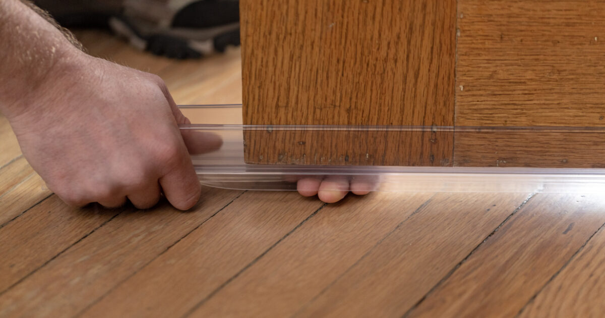 HowTo Install Triple Draft Door Seals Duck Brand