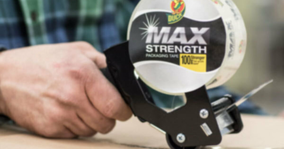 How to Load Your Packing Tape Gun Duck Brand