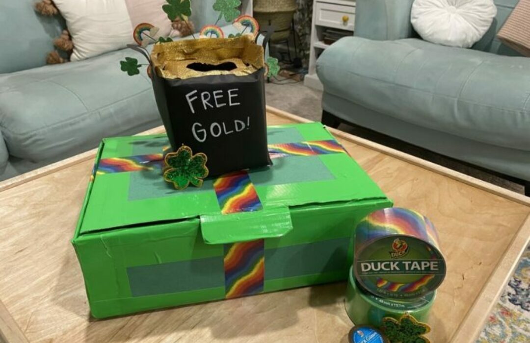 How to Make an Easy Duct Tape Leprechaun Trap