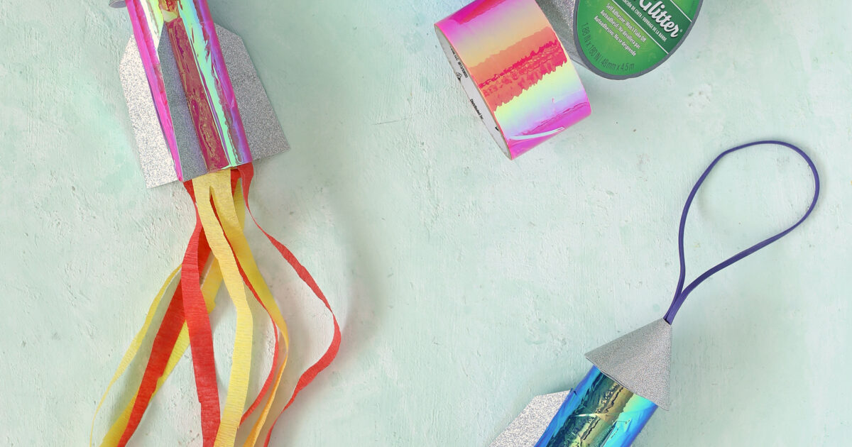 How-To: Rubber Band Rocket | Duck Brand