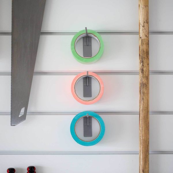 How to Use Duct Tape to Organize Your Garage