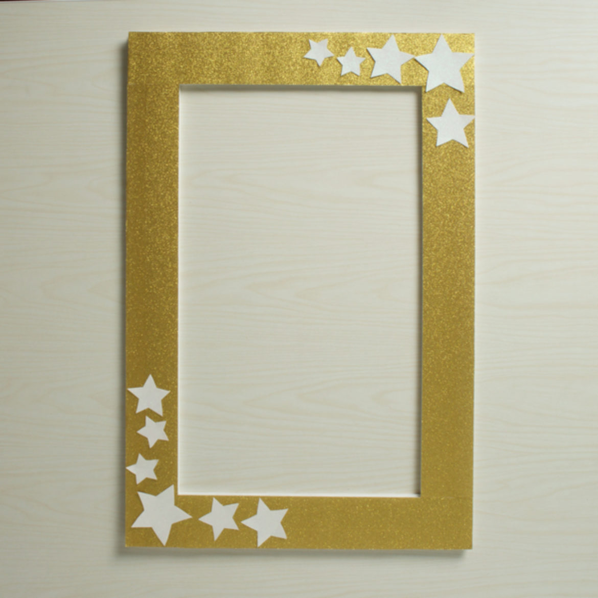 Glitter Photo Booth Frame Step 4