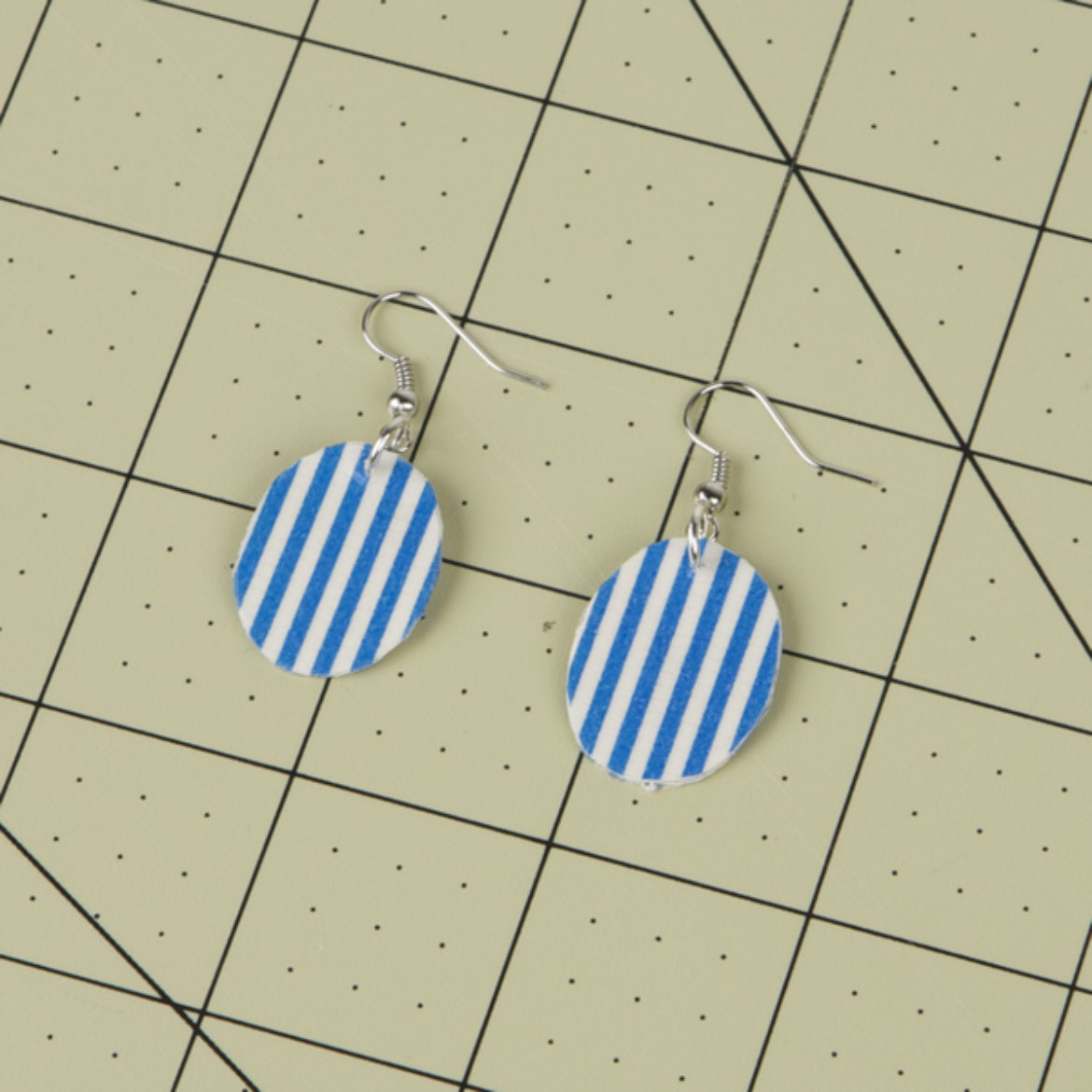 Previous steps repeated to create a matching earring