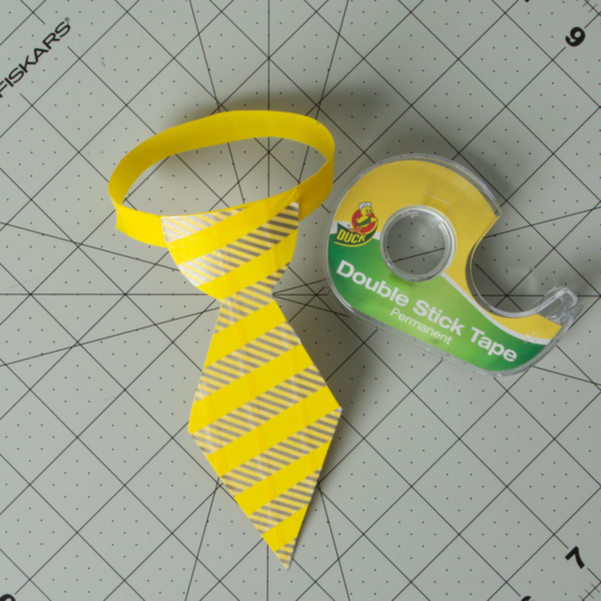 Fathers Day Tie Gift Jar Step 5