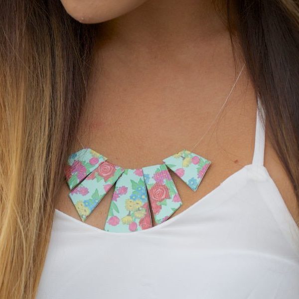 Video How-To: Duck Tape® Geometric Necklace