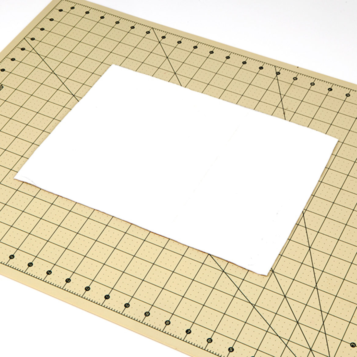 2 pieces of Duck Tape Sheets stuck together with an overlap to form 1 larger sheet