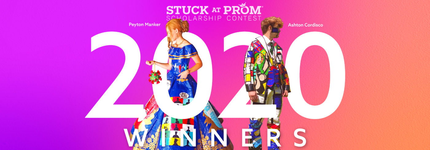 2020 Stuck at Prom Winners Peyton M. and Ashton C.