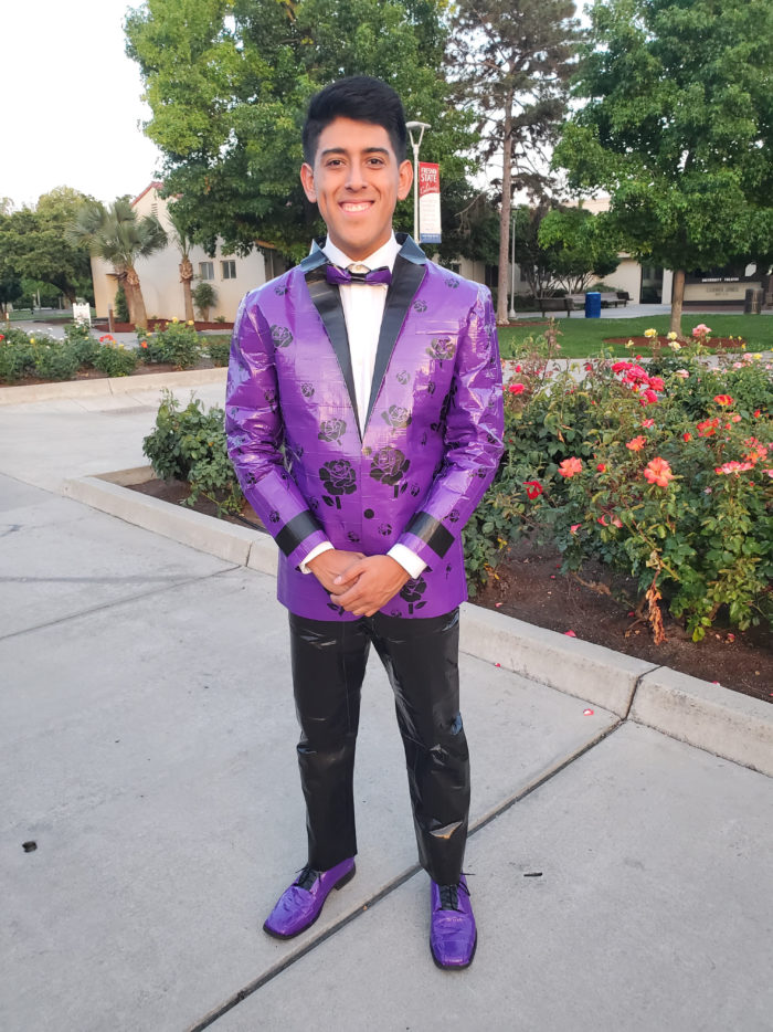 prom suit with jordans